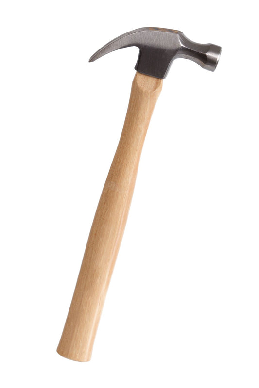 Martillo de Carpintero 16 oz con Mango de Madera – Resistente y Ergonómico
